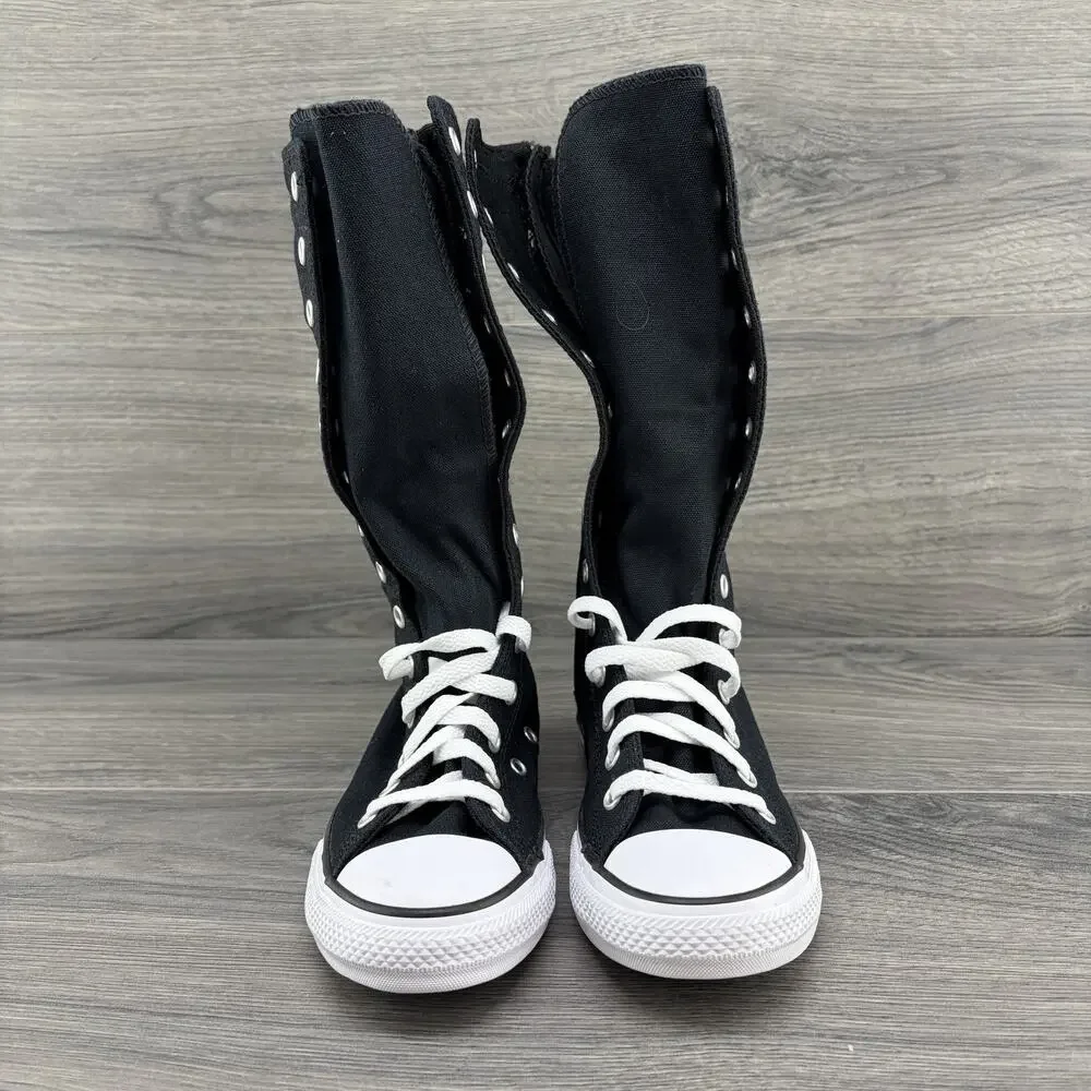 Converse Chuck Taylor All Star X High PS Size 13 Kids Black White Sneakers